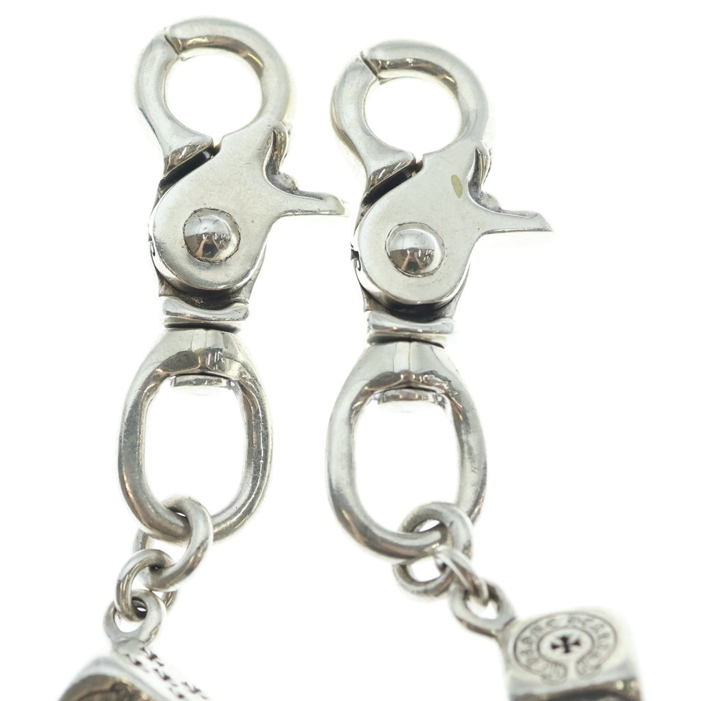 CHROME HEARTS(クロムハーツ) DICE LINK-2 2クリップダイス シルバーウォレットチェーン