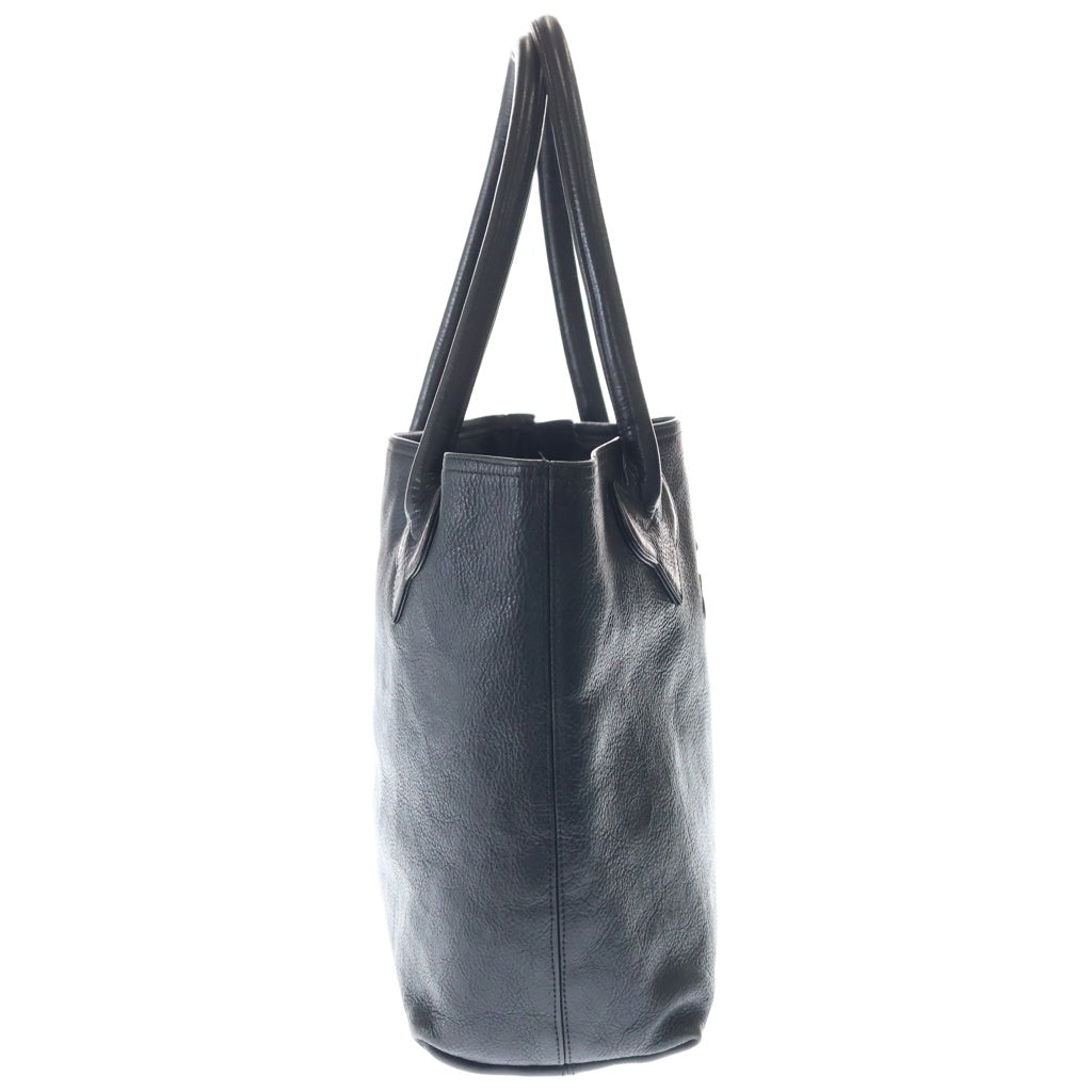 CHROME HEARTS(クロムハーツ) FS TOTE FSトート クロスパッチ付きレザートートバッグ ブラック レディース