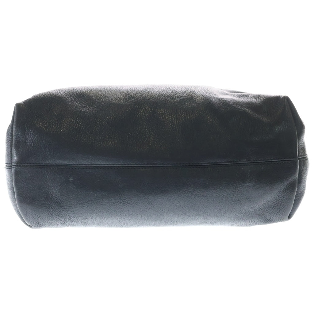 CHROME HEARTS(クロムハーツ) FS TOTE FSトート クロスパッチ付きレザートートバッグ ブラック レディース