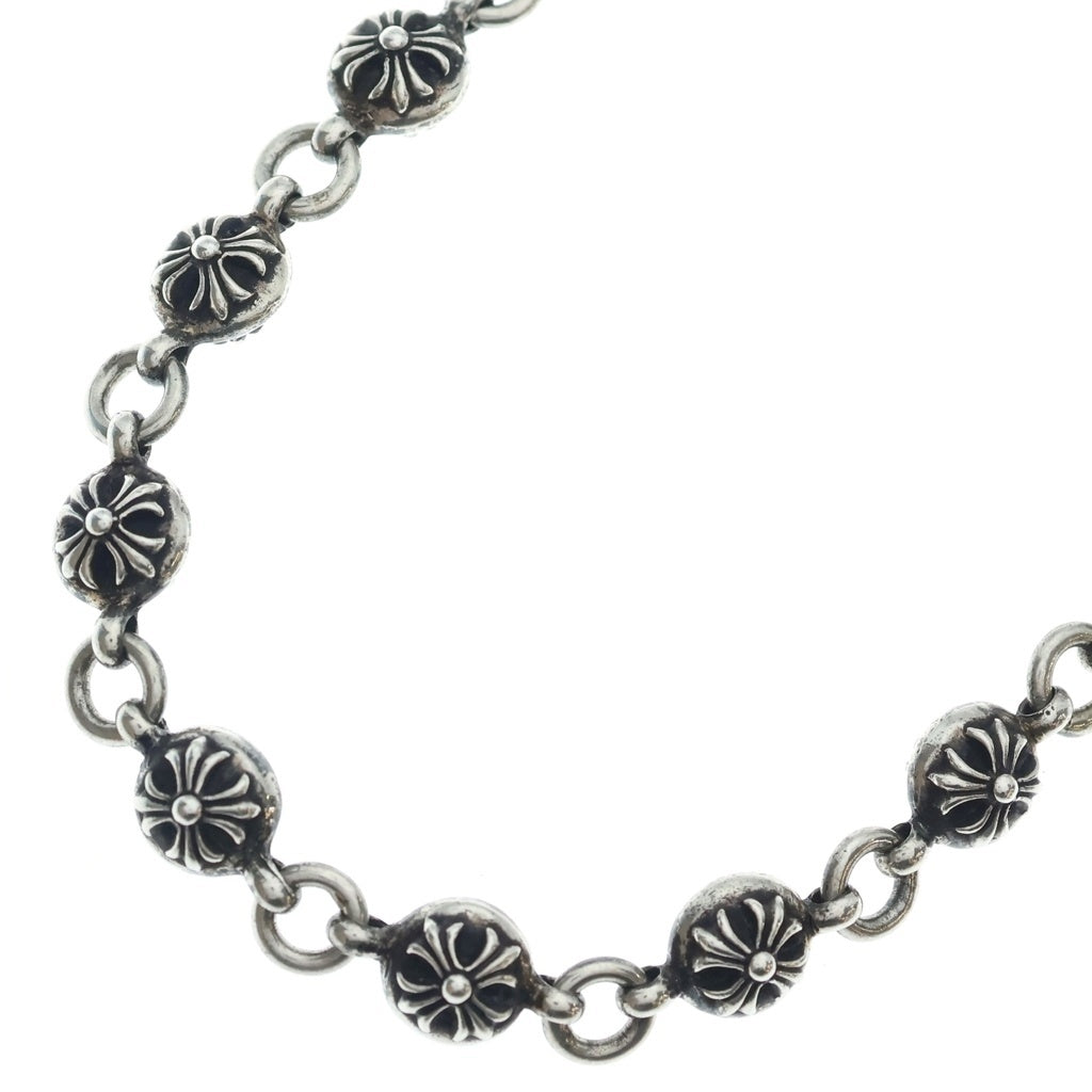 CHROME HEARTS(クロムハーツ) #2 CROSS BALL CHAIN クロスボールチェーン シルバーネックレス