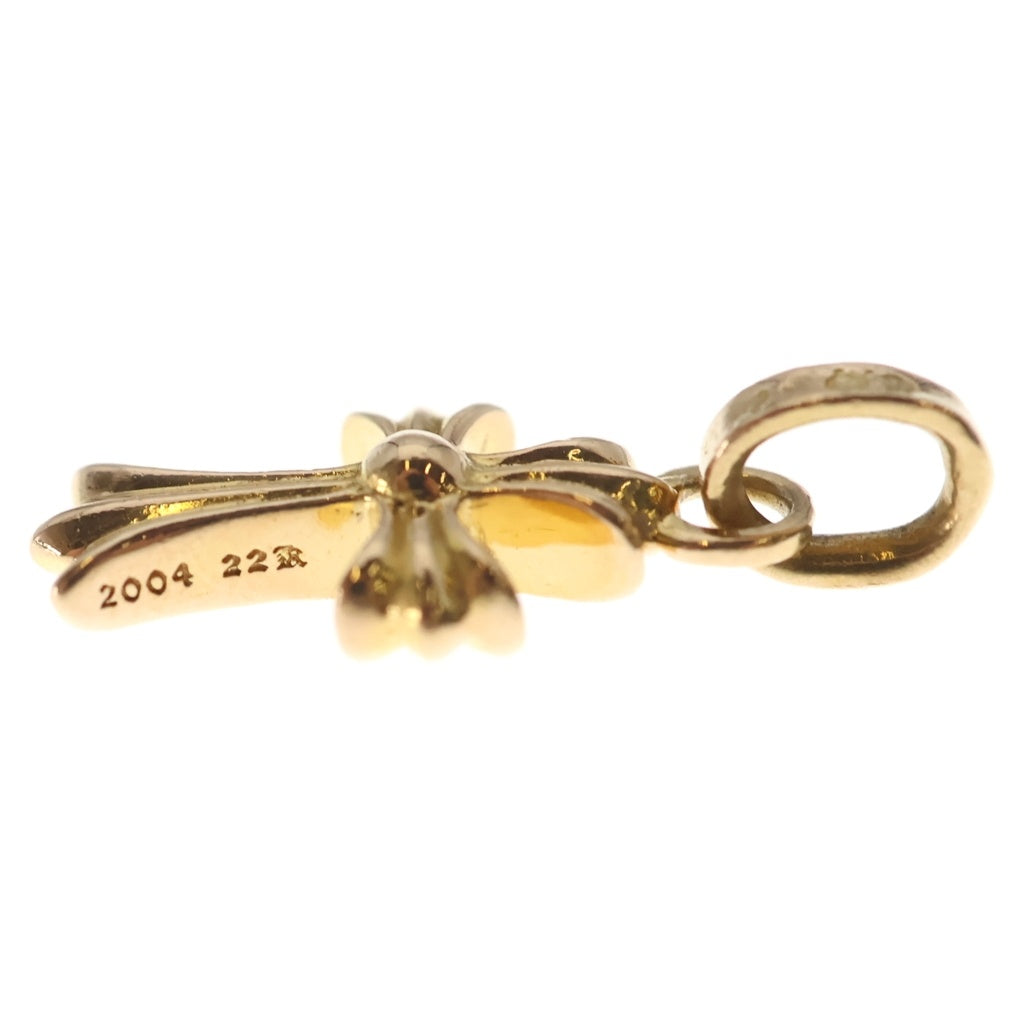 CHROME HEARTS(クロムハーツ) 22K CRS BBYFAT P SAP P ベイビーファット PAVEピンクサファイア