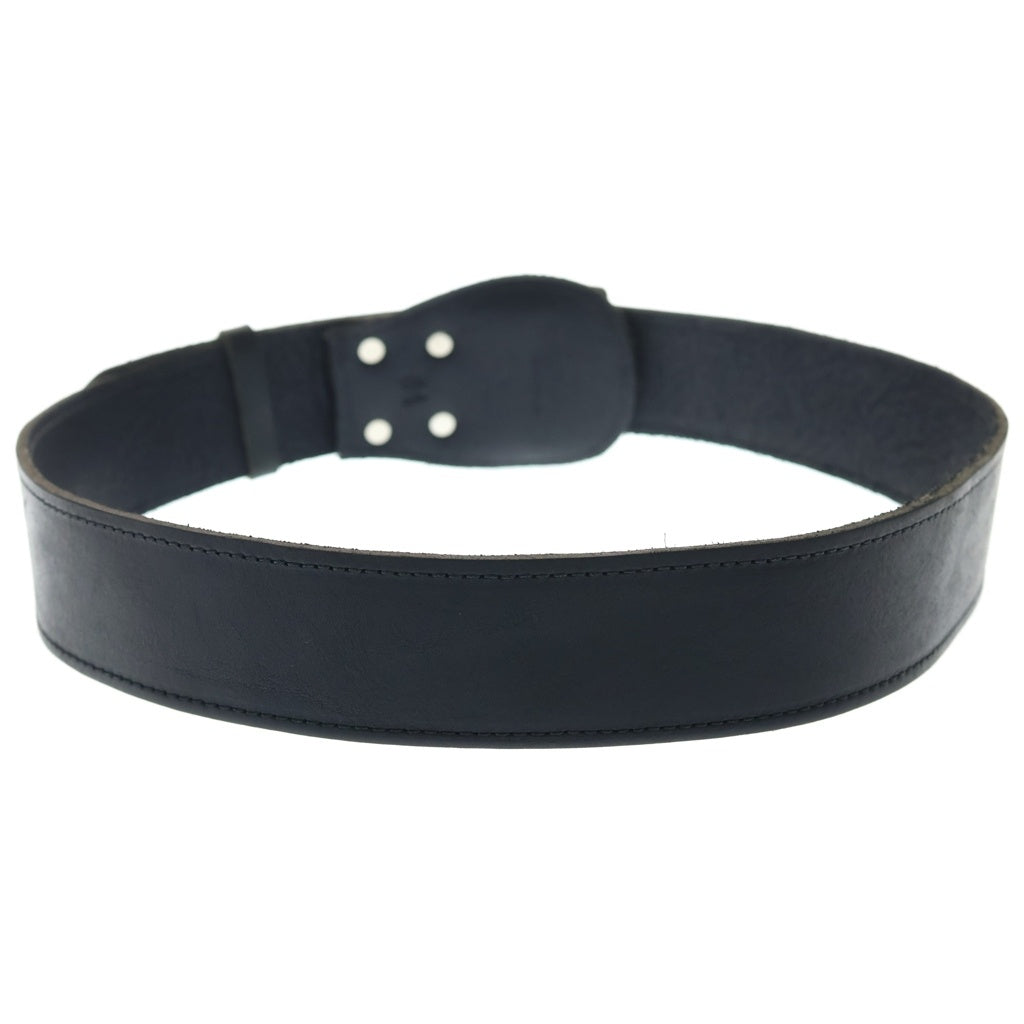 CHROME HEARTS(クロムハーツ) Lage Strap Star Buckle Belt ラージスター装飾レザーベルト