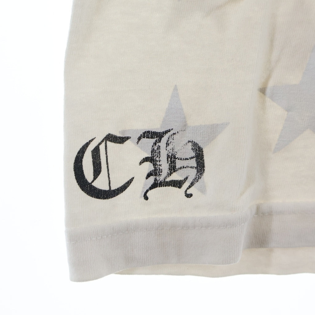 CHROME HEARTS(クロムハーツ) OLD バックスクロールラベルスタープリント 半袖ポケットTシャツカットソー