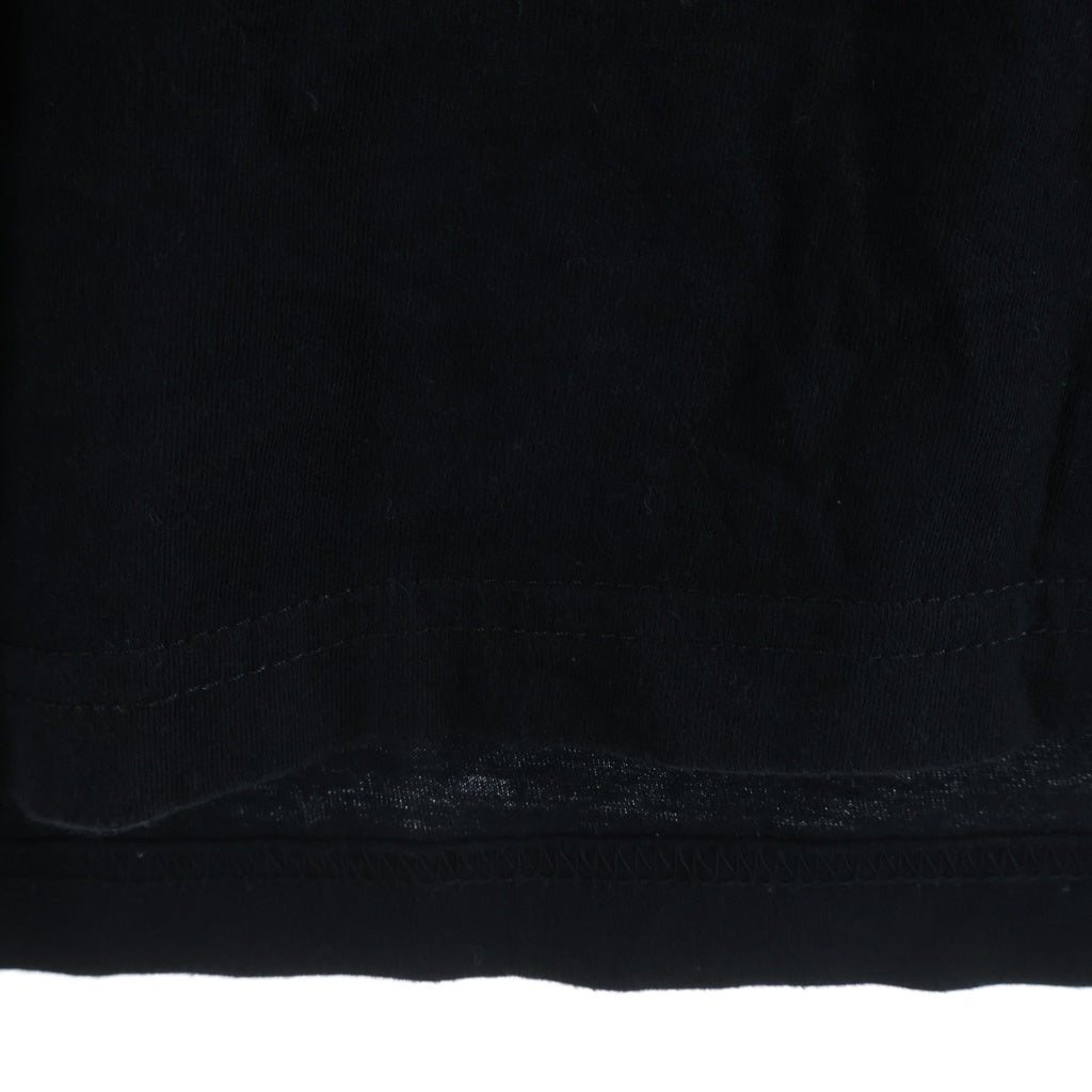 CHROME HEARTS(クロムハーツ) バックフローラルプリント クルーネック半袖Tシャツカットソー ブラック
