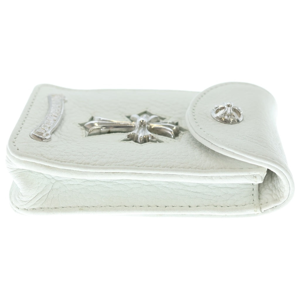 CHROME HEARTS(クロムハーツ) CH CROSS CIGARETTE CASE CHクロス シガレットケース 煙草入れ ホワイト/シルバー