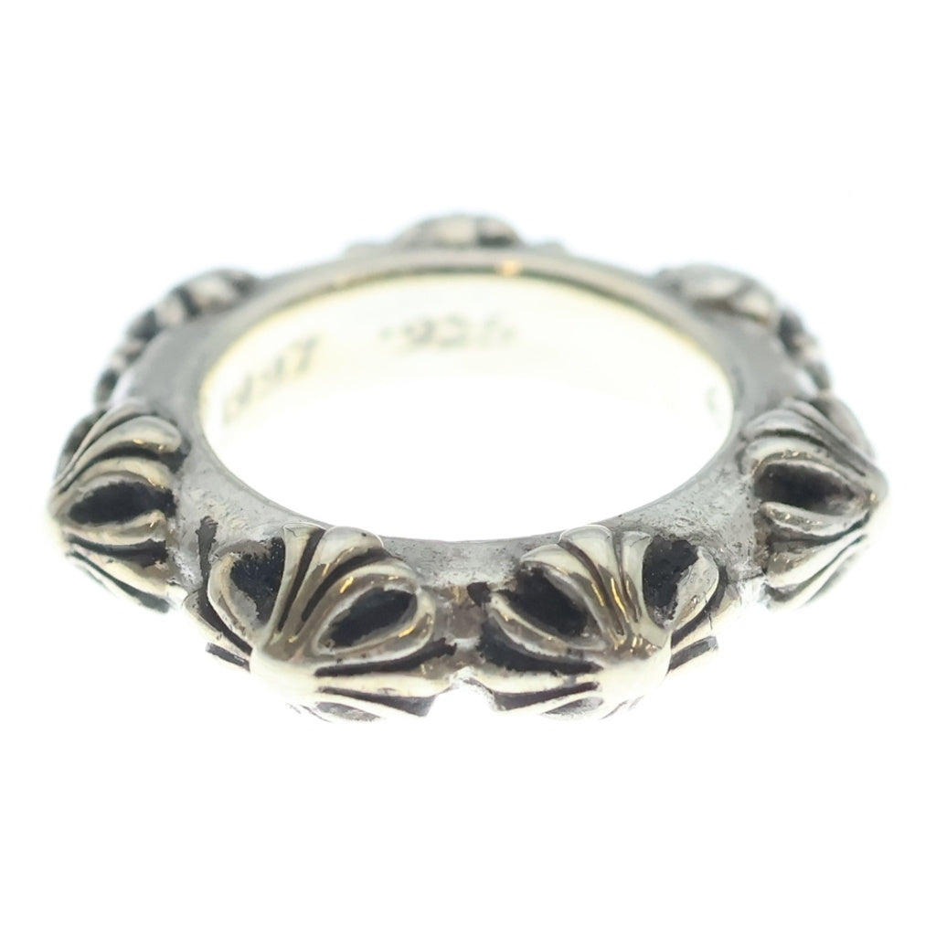 CHROME HEARTS(クロムハーツ) CROSS BAND クロスバンド リング シルバー BCA342 レディース