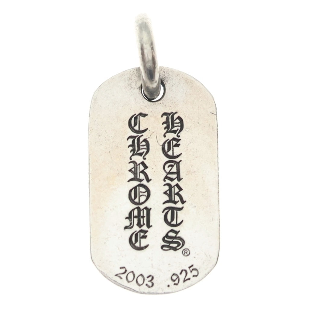 CHROME HEARTS(クロムハーツ) ×氷室京介 ドッグタグ イニシャル