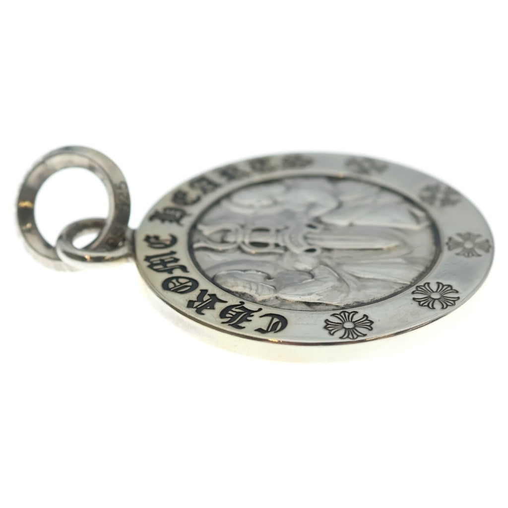 CHROME HEARTS(クロムハーツ) CHRM ANGL MDL LG ラージ エンジェルメダル ペンダントトップ シルバー BCA228