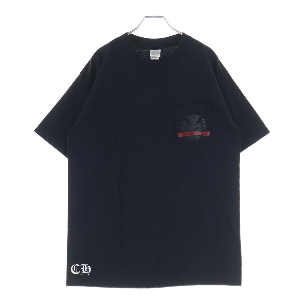 CHROME HEARTS(クロムハーツ) OLD CH PLUS TEE オールド CHプラスプリント 半袖Tシャツカットソー ブラック