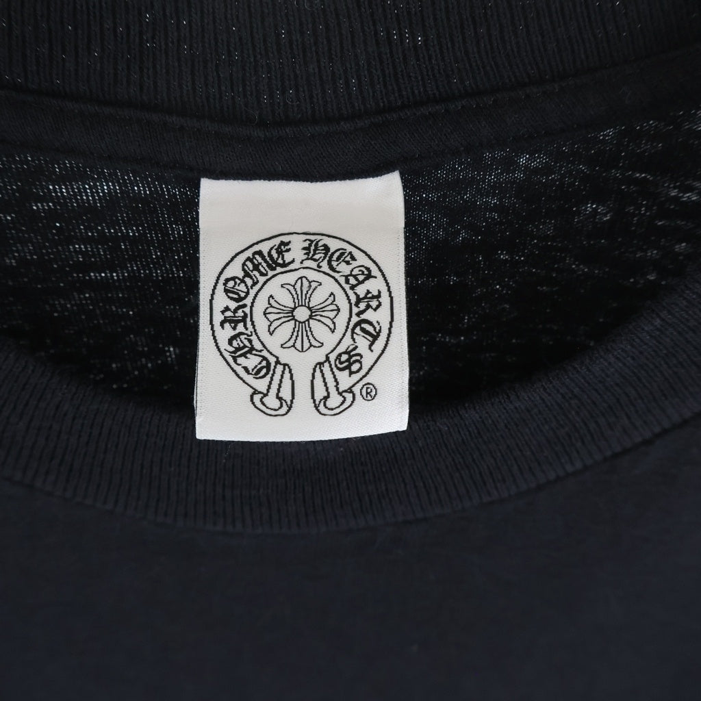 CHROME HEARTS(クロムハーツ) OLD CH PLUS TEE オールド CHプラスプリント 半袖Tシャツカットソー ブラック