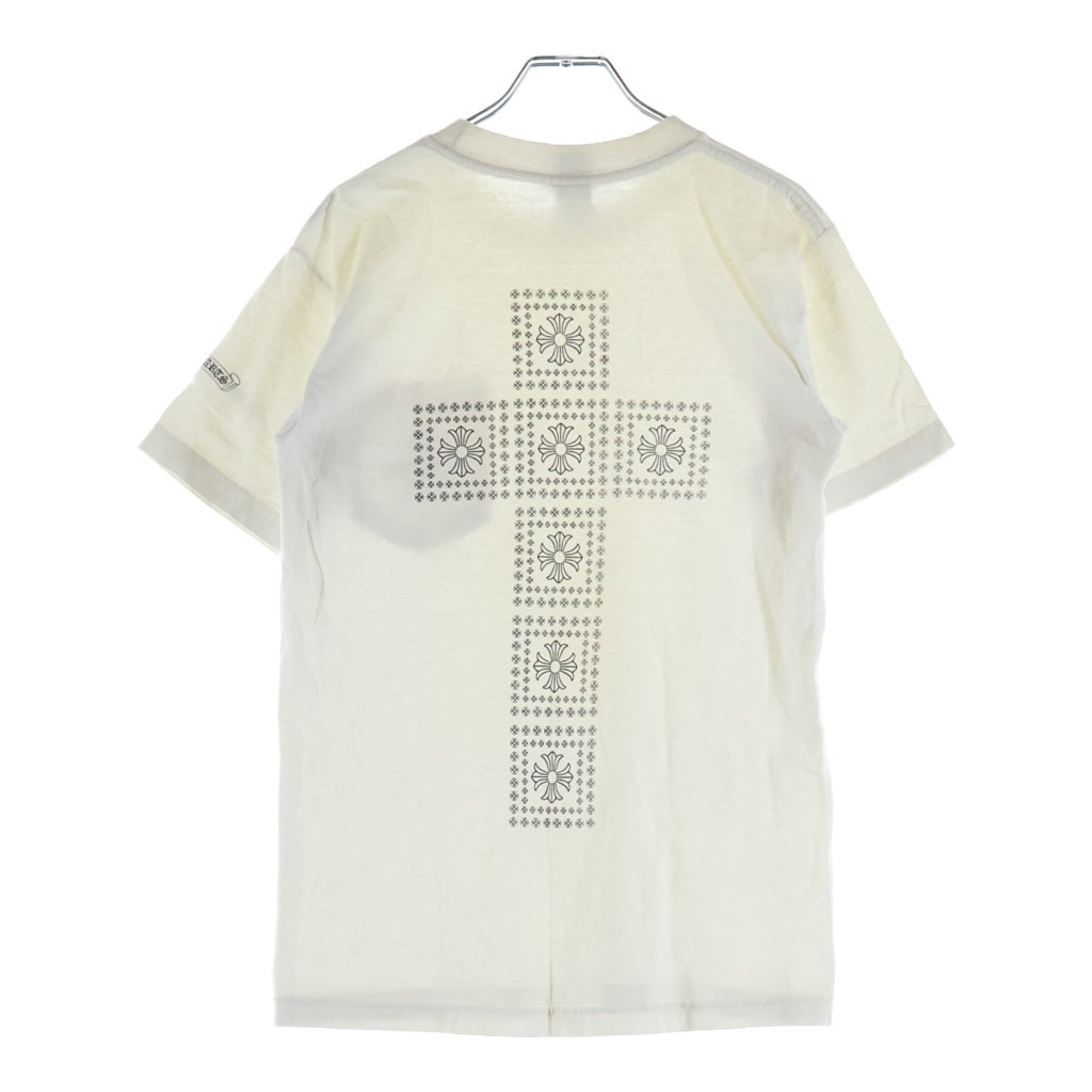 CHROME HEARTS(クロムハーツ) OLD CH PLUS TEE オールド CHプラスプリント 半袖Tシャツカットソー ホワイト
