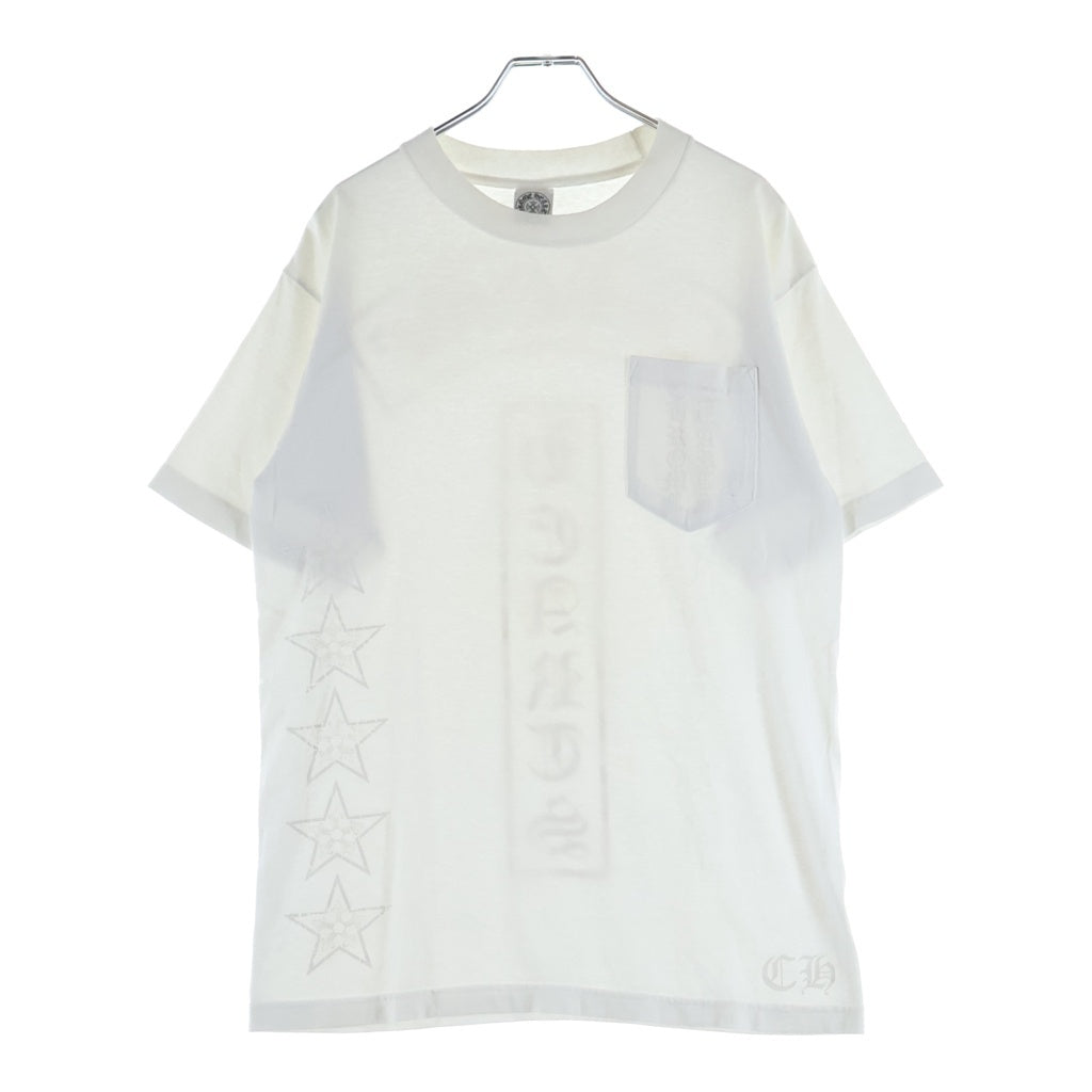 CHROME HEARTS(クロムハーツ) OLD T-BAR TEE オールド Tバープリント 半袖Tシャツカットソー ホワイト
