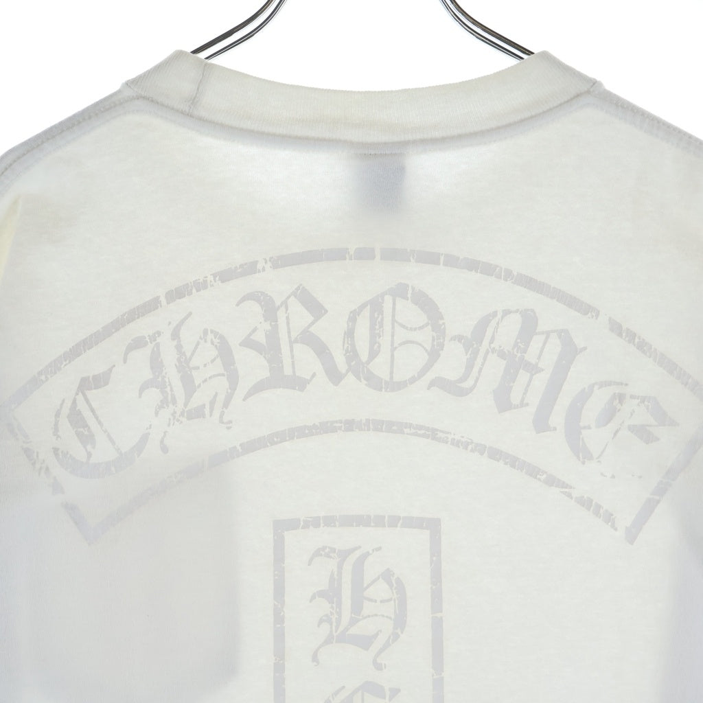 CHROME HEARTS(クロムハーツ) OLD T-BAR TEE オールド Tバープリント 半袖Tシャツカットソー ホワイト