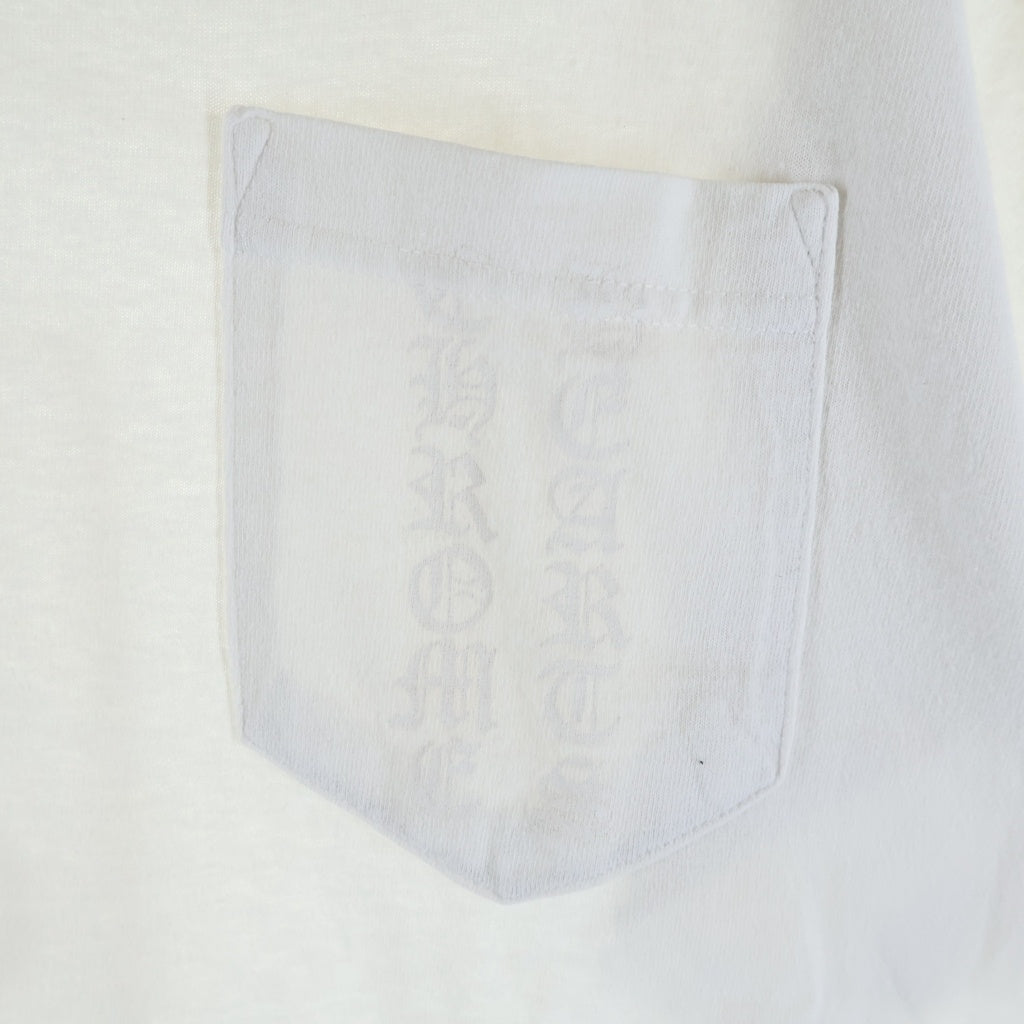 CHROME HEARTS(クロムハーツ) OLD T-BAR TEE オールド Tバープリント 半袖Tシャツカットソー ホワイト