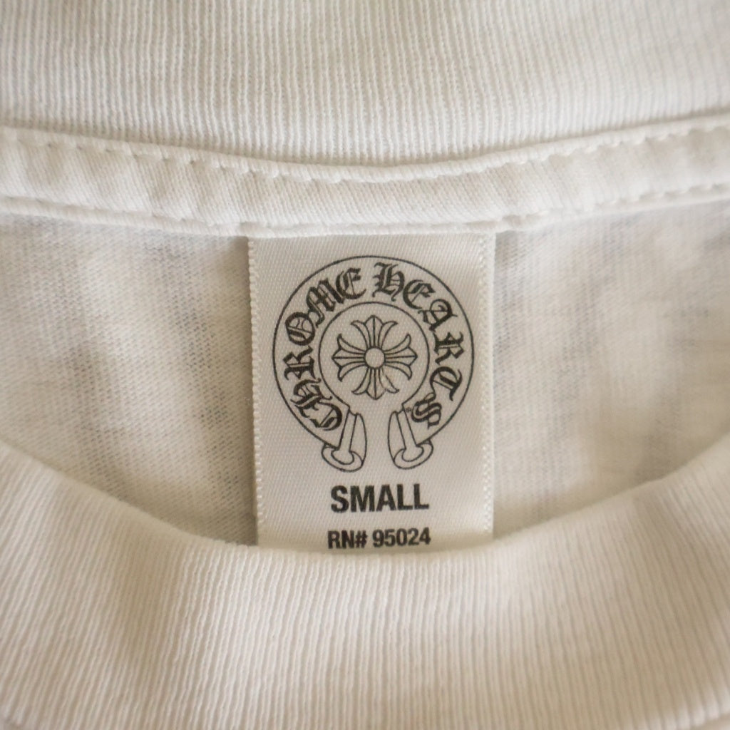CHROME HEARTS(クロムハーツ) OLD FLORAL オールドフローラル バッグプリント半袖Tシャツ ブラック