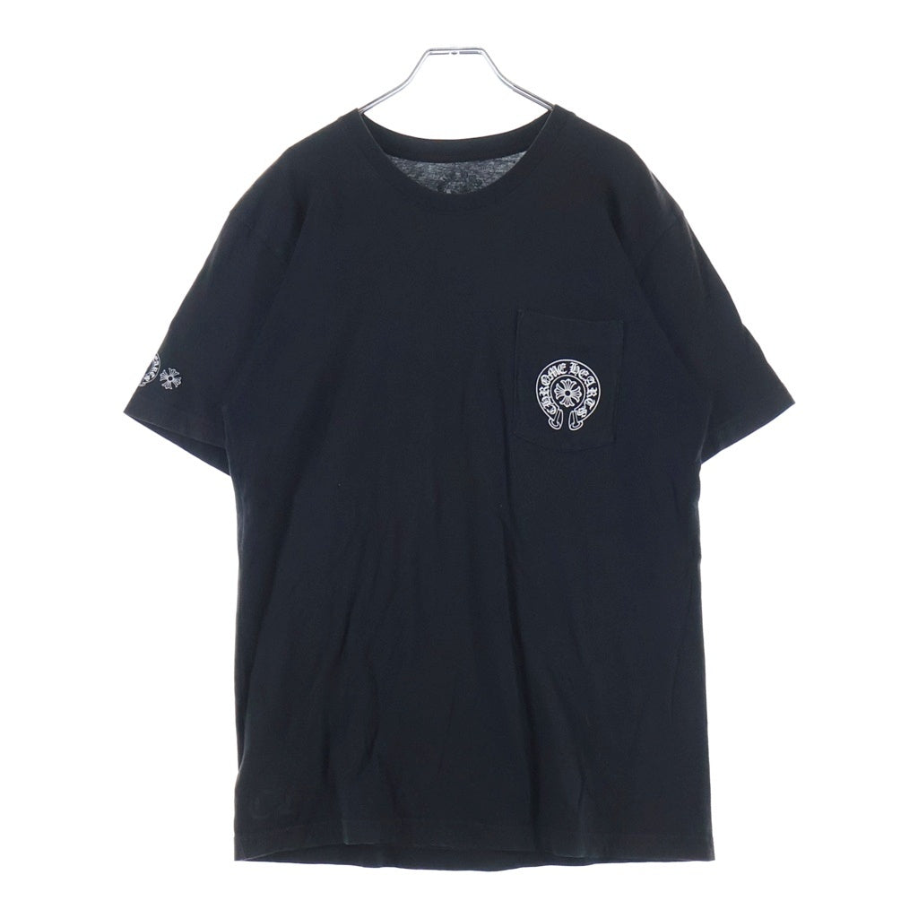 CHROME HEARTS(クロムハーツ) CH T-SHRT 1 マルチサークルロゴプリントTシャツ ブラック