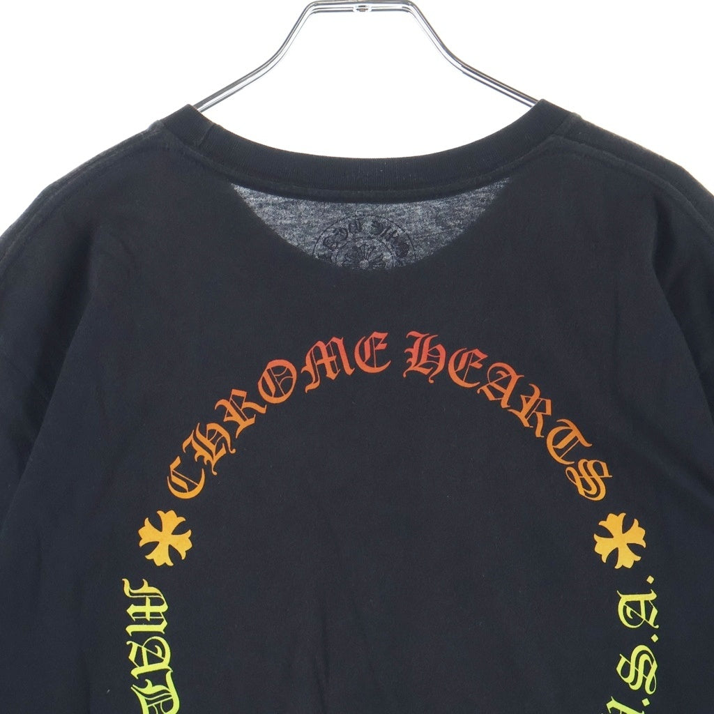 CHROME HEARTS(クロムハーツ) CH T-SHRT 1 マルチサークルロゴプリントTシャツ ブラック