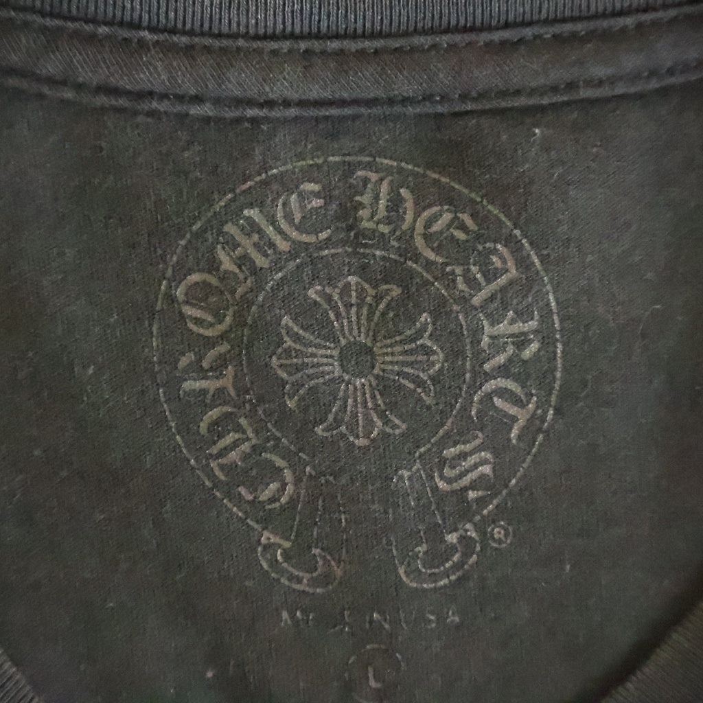 CHROME HEARTS(クロムハーツ) CH T-SHRT 1 マルチサークルロゴプリントTシャツ ブラック