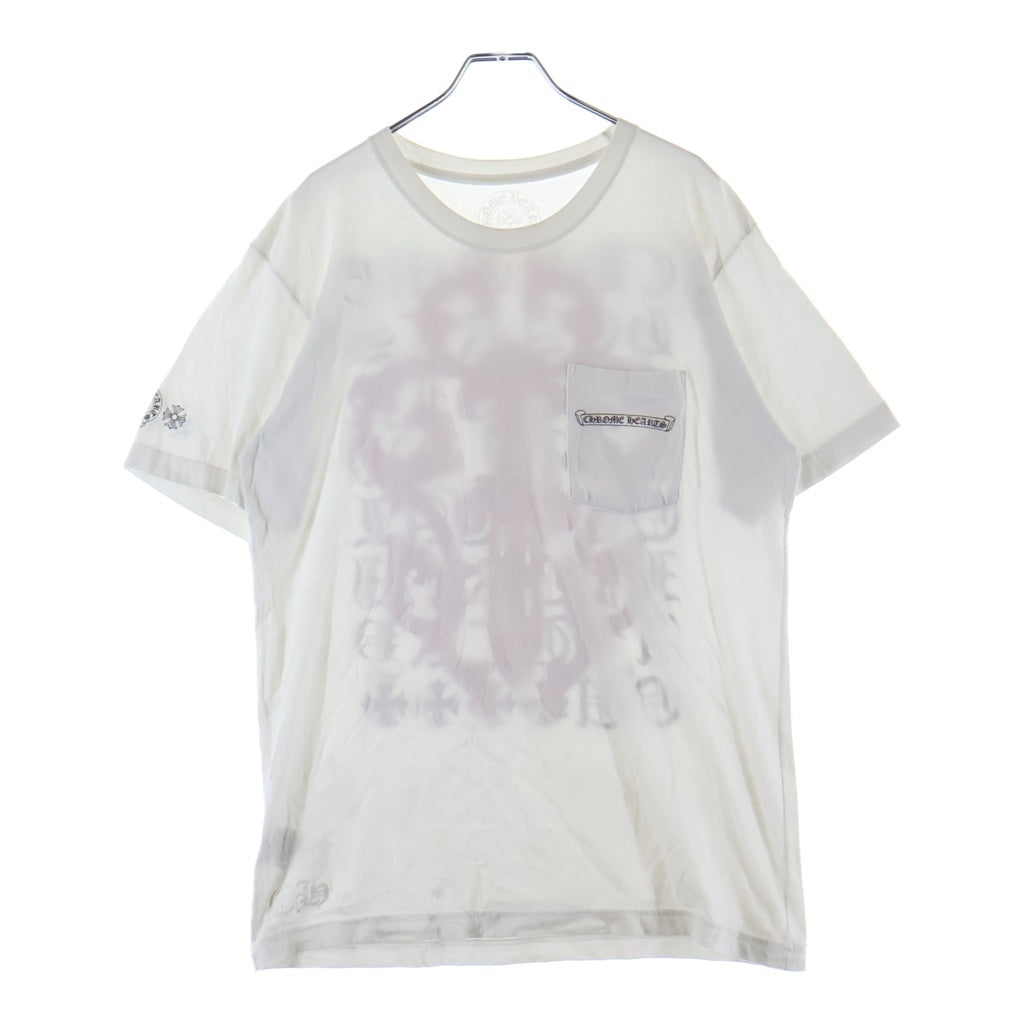 CHROME HEARTS(クロムハーツ) DAGGER EYE CHART S S バック英字ヴァインダガー 半袖カットソー