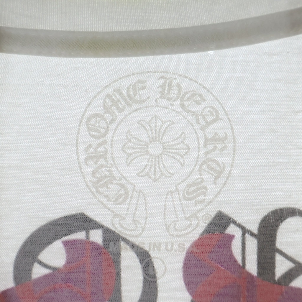 CHROME HEARTS(クロムハーツ) DAGGER EYE CHART S S バック英字ヴァインダガー 半袖カットソー