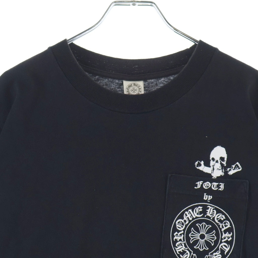 CHROME HEARTS(クロムハーツ) OLD FOTI オールド フォティプリント 半袖Tシャツカットソー ブラック