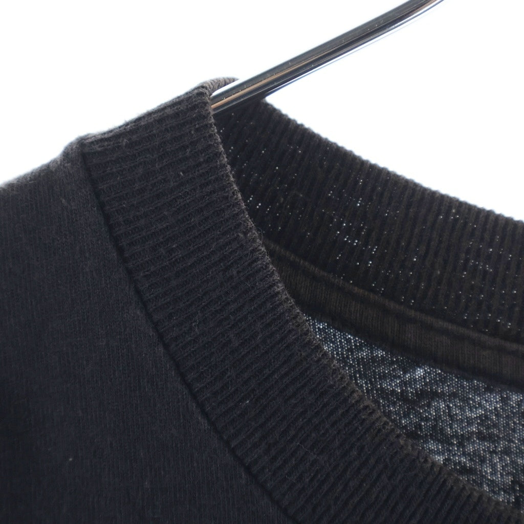 CHROME HEARTS(クロムハーツ) OLD FOTI オールド フォティプリント 半袖Tシャツカットソー ブラック