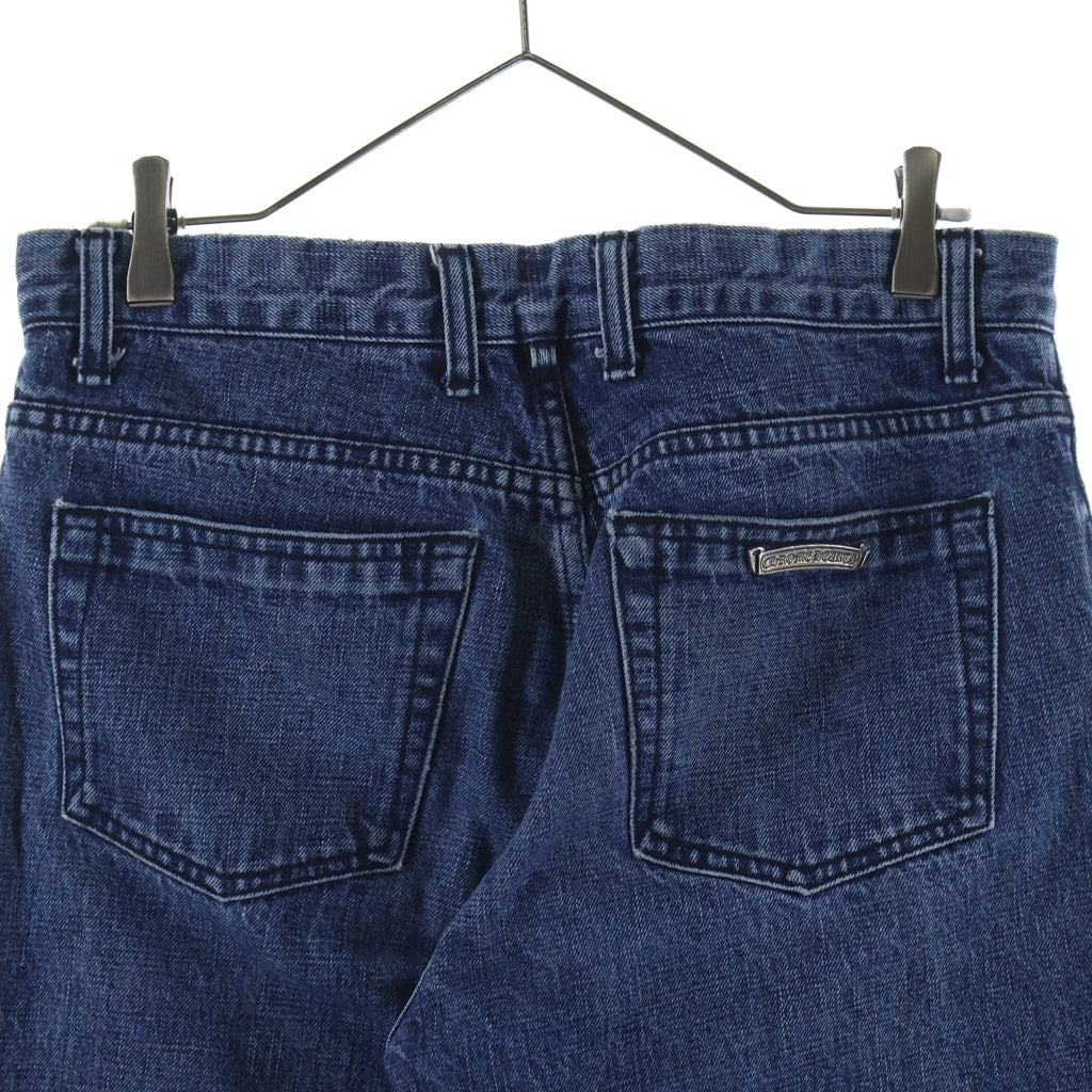 CHROME HEARTS(クロムハーツ) JEAN STRTLG FBRC クロスボールボタンストレートデニムパンツ