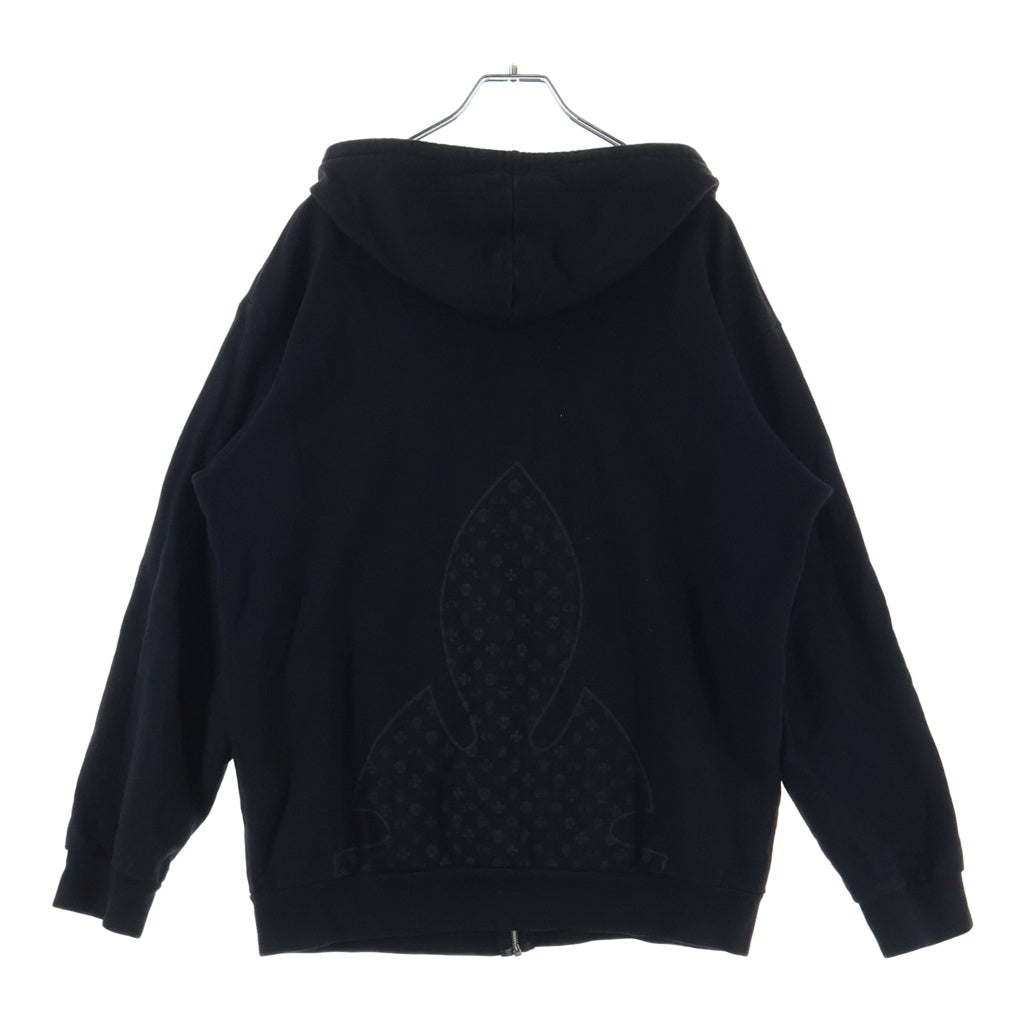 CHROME HEARTS(クロムハーツ) SWTSHRT HD ZIPHOODIE バックフレアニー マルチロゴ ジップパーカー