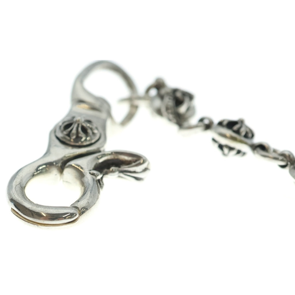 CHROME HEARTS(クロムハーツ) 2MULTIBALL LONG-S 1クリップロング#2マルチボール シルバーウォレットチェーン
