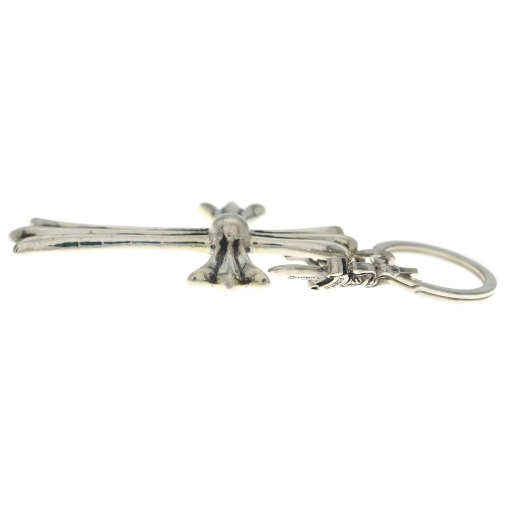 CHROME HEARTS(クロムハーツ) CH CRS LG&No5 DGGR ラージクロス#5ダガーキーリング シルバーキーリング