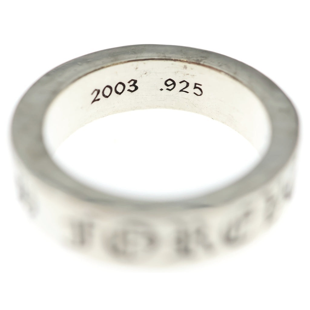 CHROME HEARTS(クロムハーツ) 6mm SPACER FOREVER 6mmスペーサーリング フォーエバーシルバーBCA337 レディース