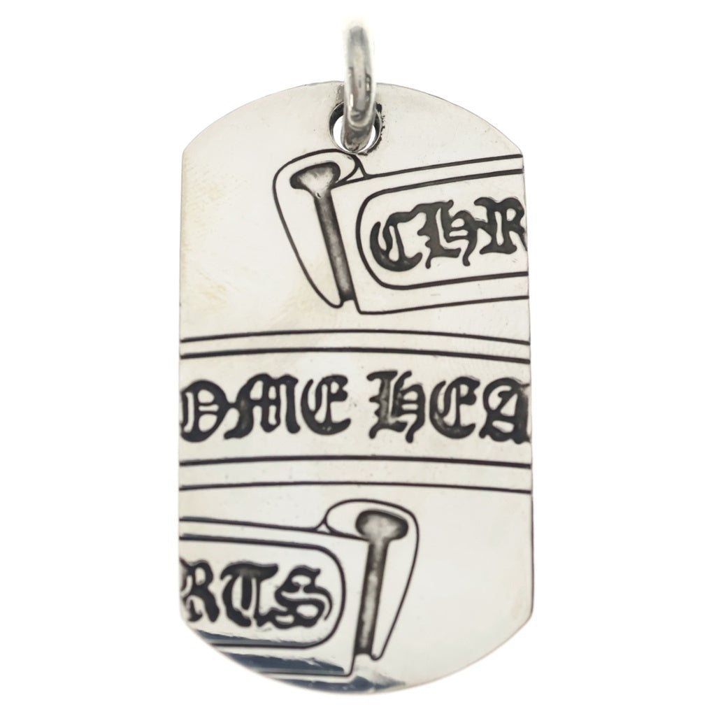 CHROME HEARTS(クロムハーツ) LARGE D TAG LRG LTD ラージドッグタグ 東京限定ラージドッグタグネックレストップ