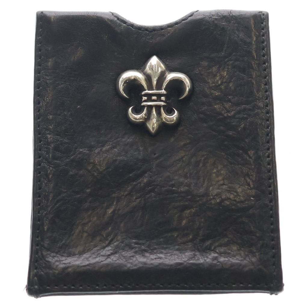 CHROME HEARTS(クロムハーツ) CARD CASE マックスフィールド限定 カードケース レザー ブラック