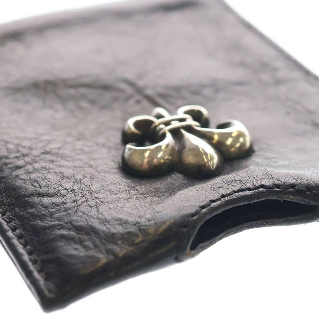 CHROME HEARTS(クロムハーツ) CARD CASE マックスフィールド限定 カードケース レザー ブラック