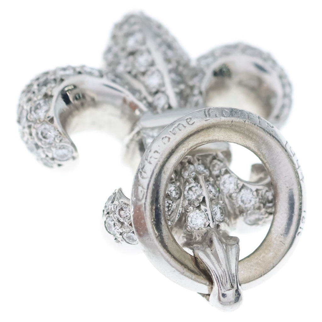 CHROME HEARTS(クロムハーツ) 18KWG BS FLUER P/DIA BSフレア PAVEダイヤ ホワイトゴールドペンダントトップ