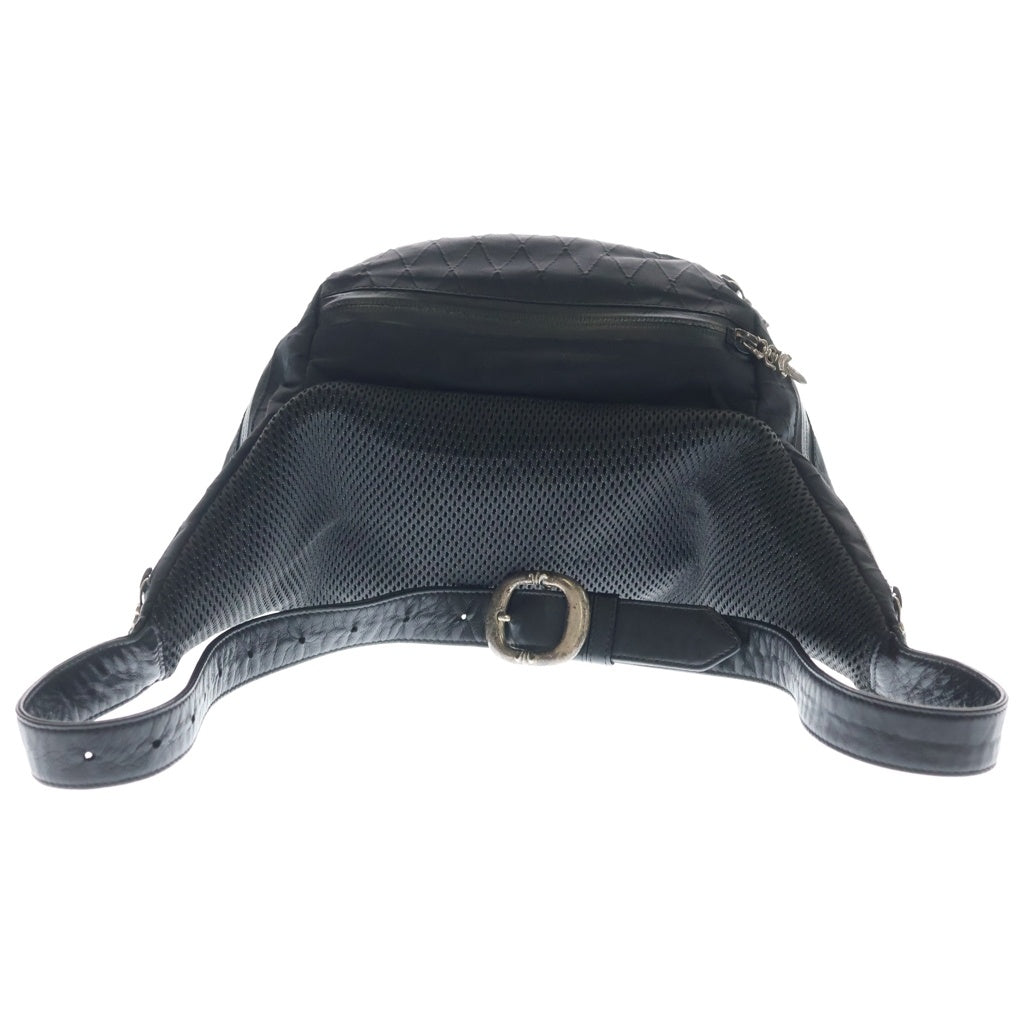 CHROME HEARTS(クロムハーツ) #1 SNAT PACK NYLON スナットパック ダガージップガンスリンガーベルトナイロンウエストバッグ ブラック