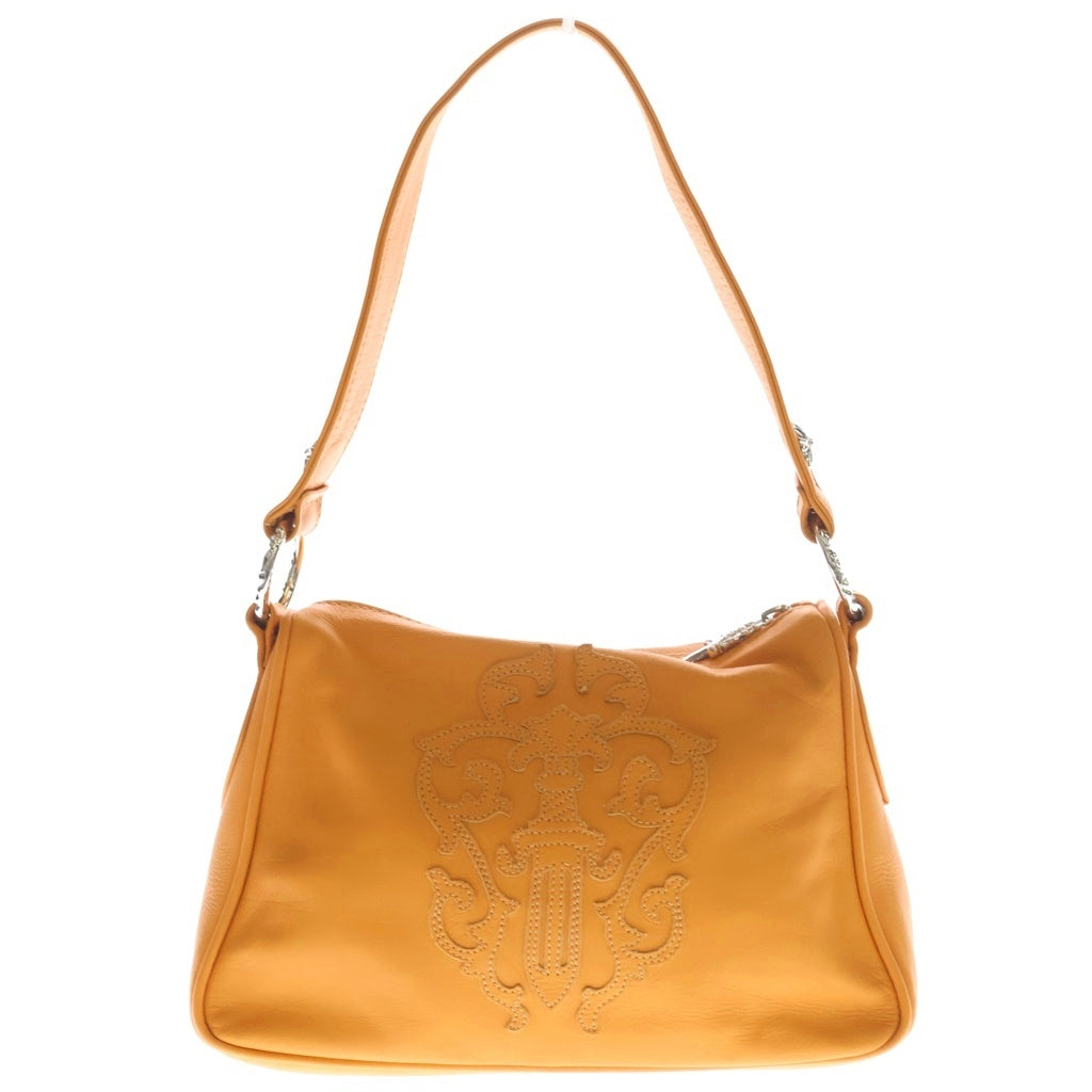 CHROME HEARTS(クロムハーツ) CHICKEN NUGGET SM チキンナゲット ヴァインダガーパッチ レザーショルダーバッグ