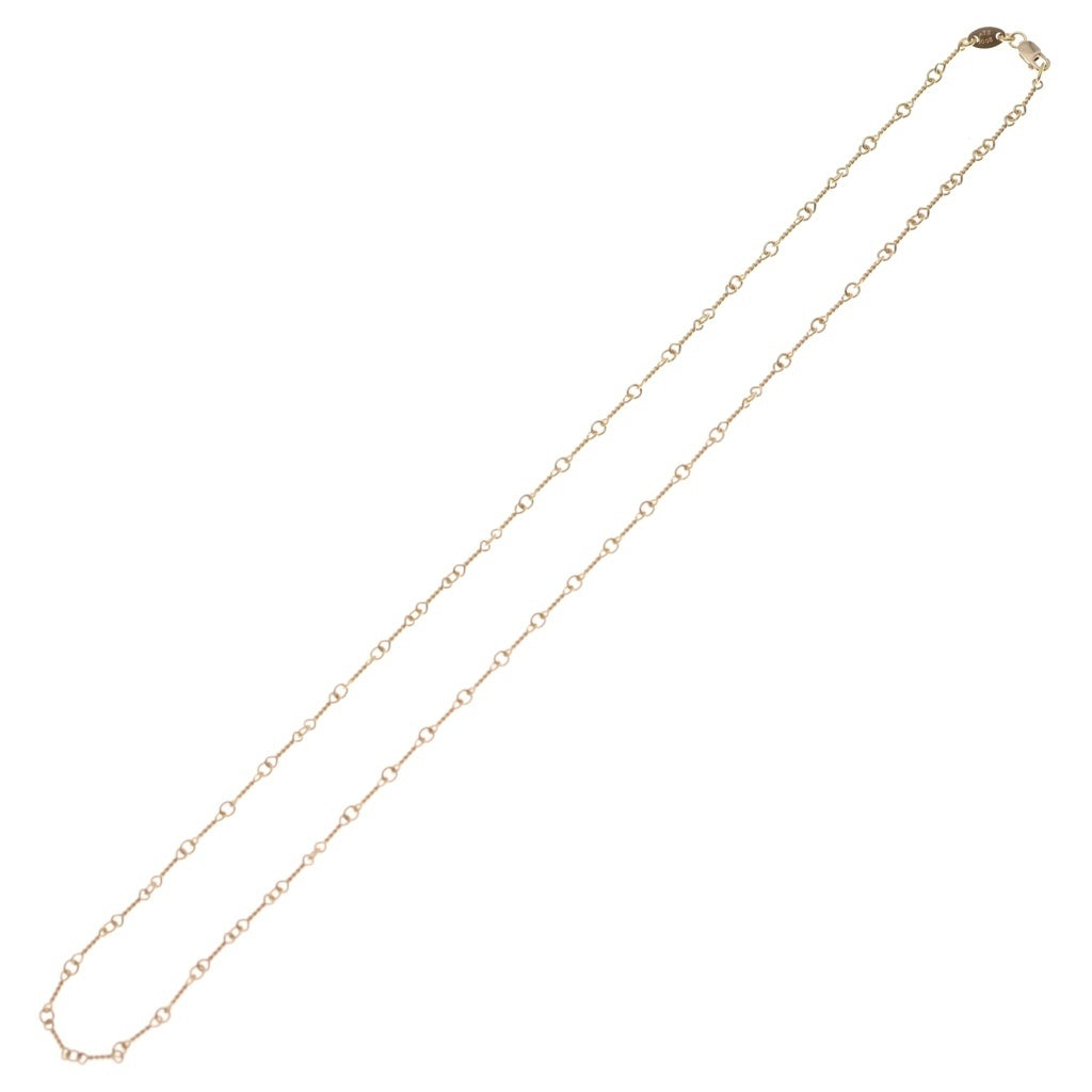 CHROME HEARTS(クロムハーツ) 22K NECKCHAIN T20 ツイストチェーンネックレス 20inch ゴールド