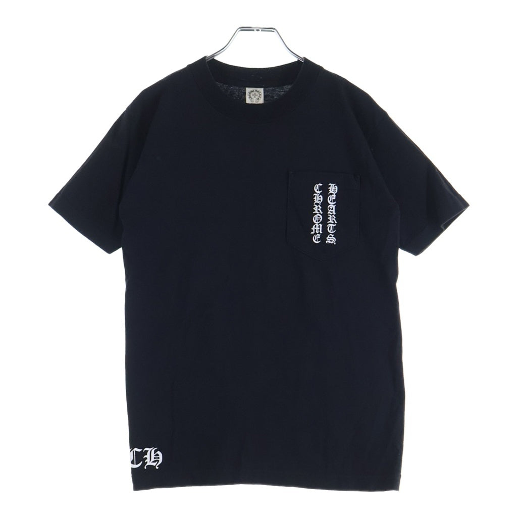CHROME HEARTS(クロムハーツ) OLD S/S TEE RSバックプリント クルーネック 半袖Tシャツ ブラック