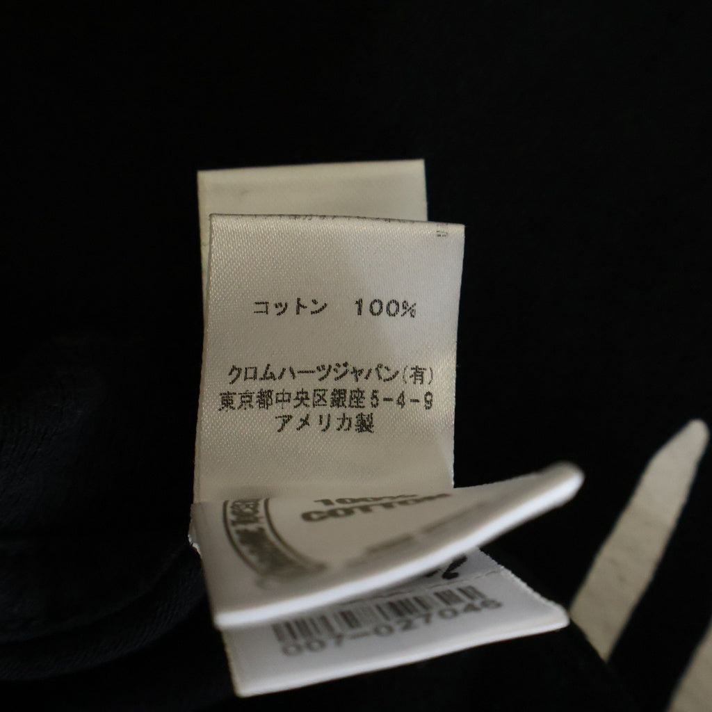 CHROME HEARTS(クロムハーツ) OLD S/S TEE RSバックプリント クルーネック 半袖Tシャツ ブラック