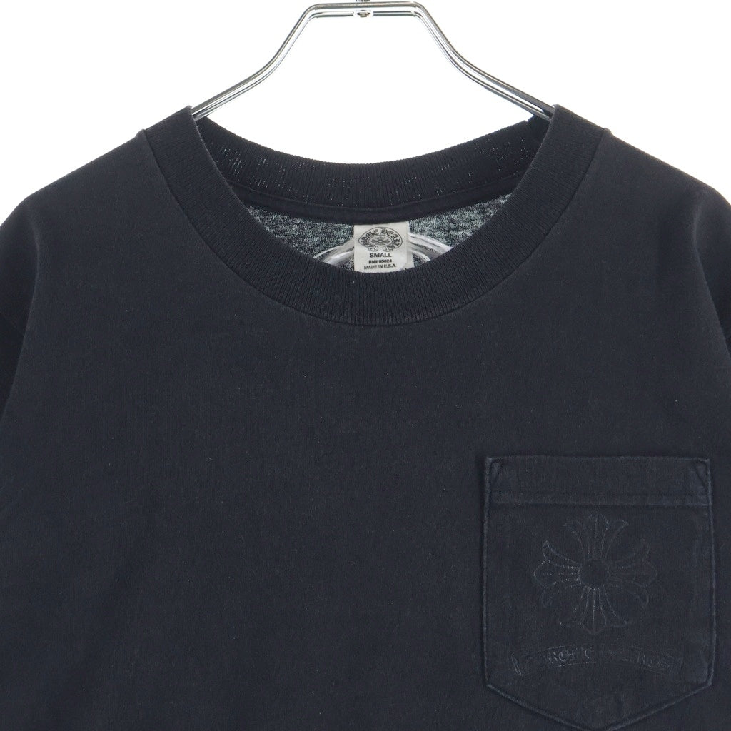 CHROME HEARTS(クロムハーツ) OLD CH PLUS S/S TEE CHプラスプリント クルーネック 半袖Tシャツ ブラック