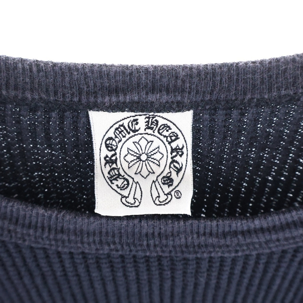 CHROME HEARTS(クロムハーツ) OLD オールド ヴァインダガー刺繍 サーマル 長袖Tシャツ
