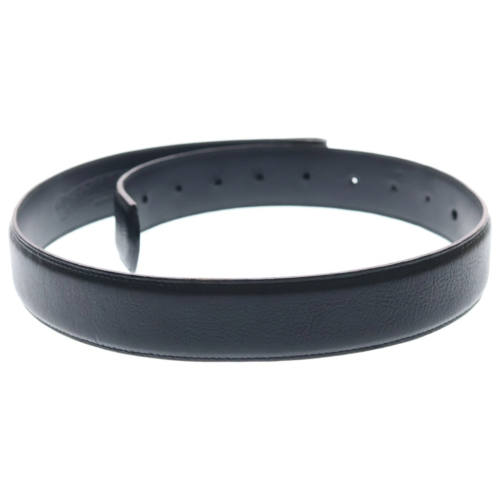 CHROME HEARTS(クロムハーツ) 1.5 STRAP 1.5インチ ホースシューリベッツ レザーベルトストラップ ブラック