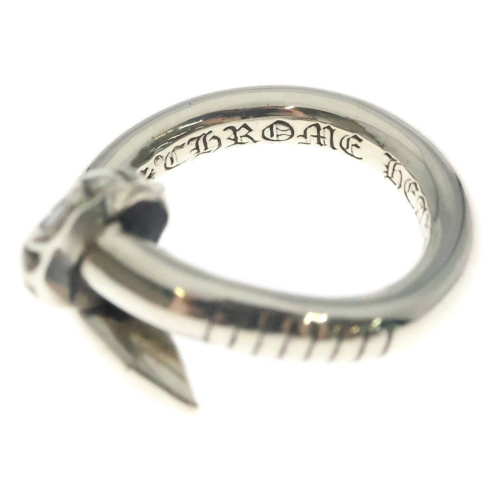 CHROME HEARTS(クロムハーツ) NAIL CRSBALL ネイル クロスボール リング シルバー BCA349 レディース