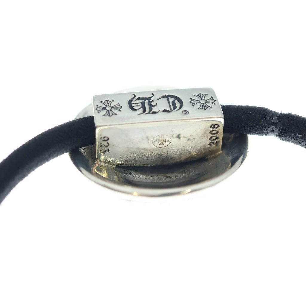 CHROME HEARTS(クロムハーツ) HAIRBAND BSフレアボール ヘアバンド ヘアゴムコンチョ シルバー BCA418