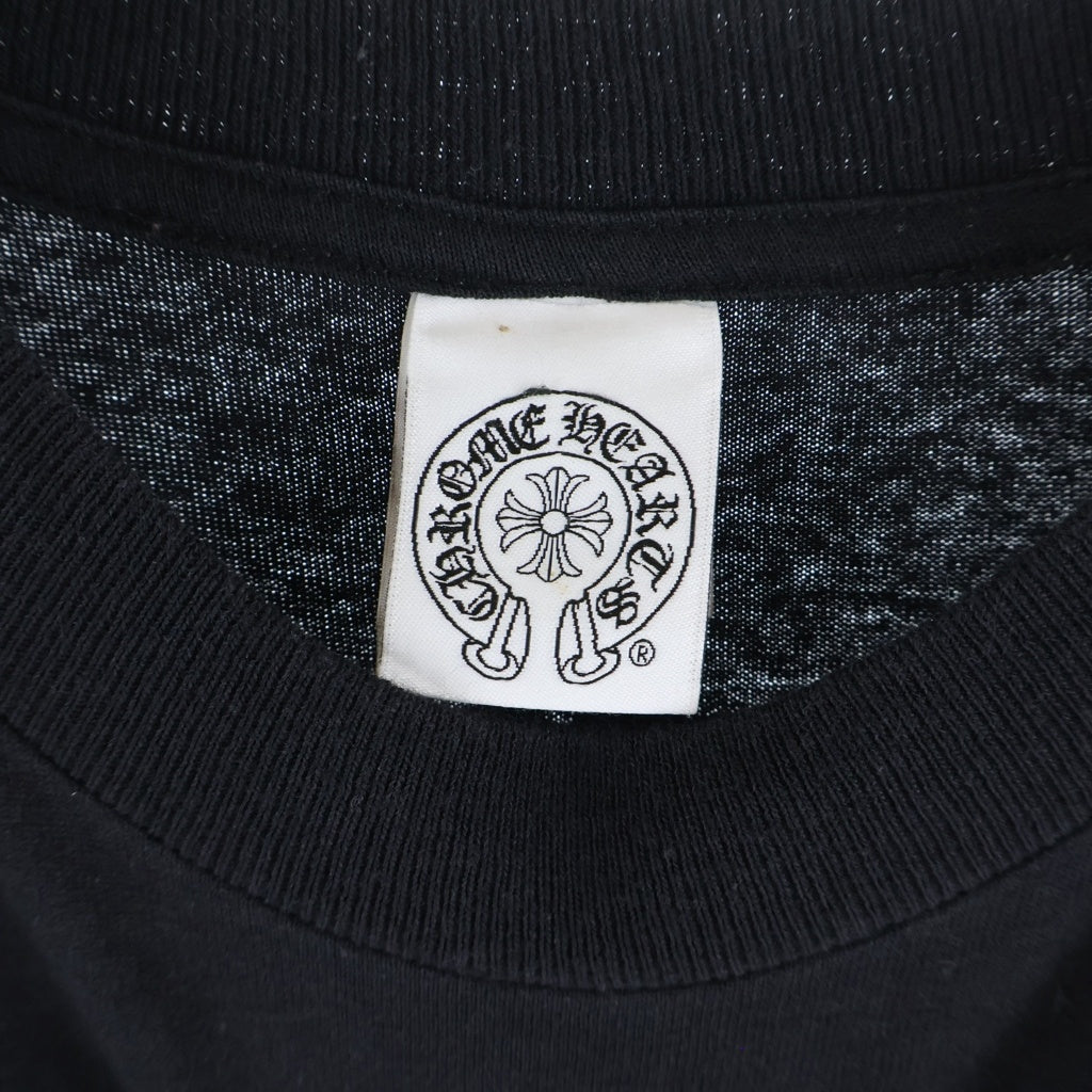 CHROME HEARTS(クロムハーツ) OLD S/S T BAR オールド バックTバー スタープリント 半袖Tシャツカットソー ブラック