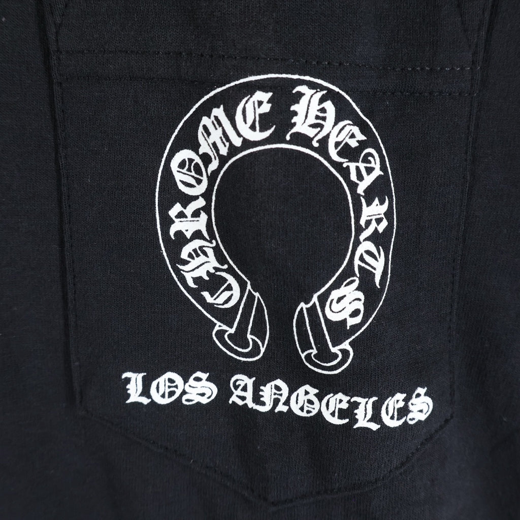 CHROME HEARTS(クロムハーツ) OLD S/S Las Vegas T BAR オールド バックTバープリント 長袖Tシャツカットソー ブラック
