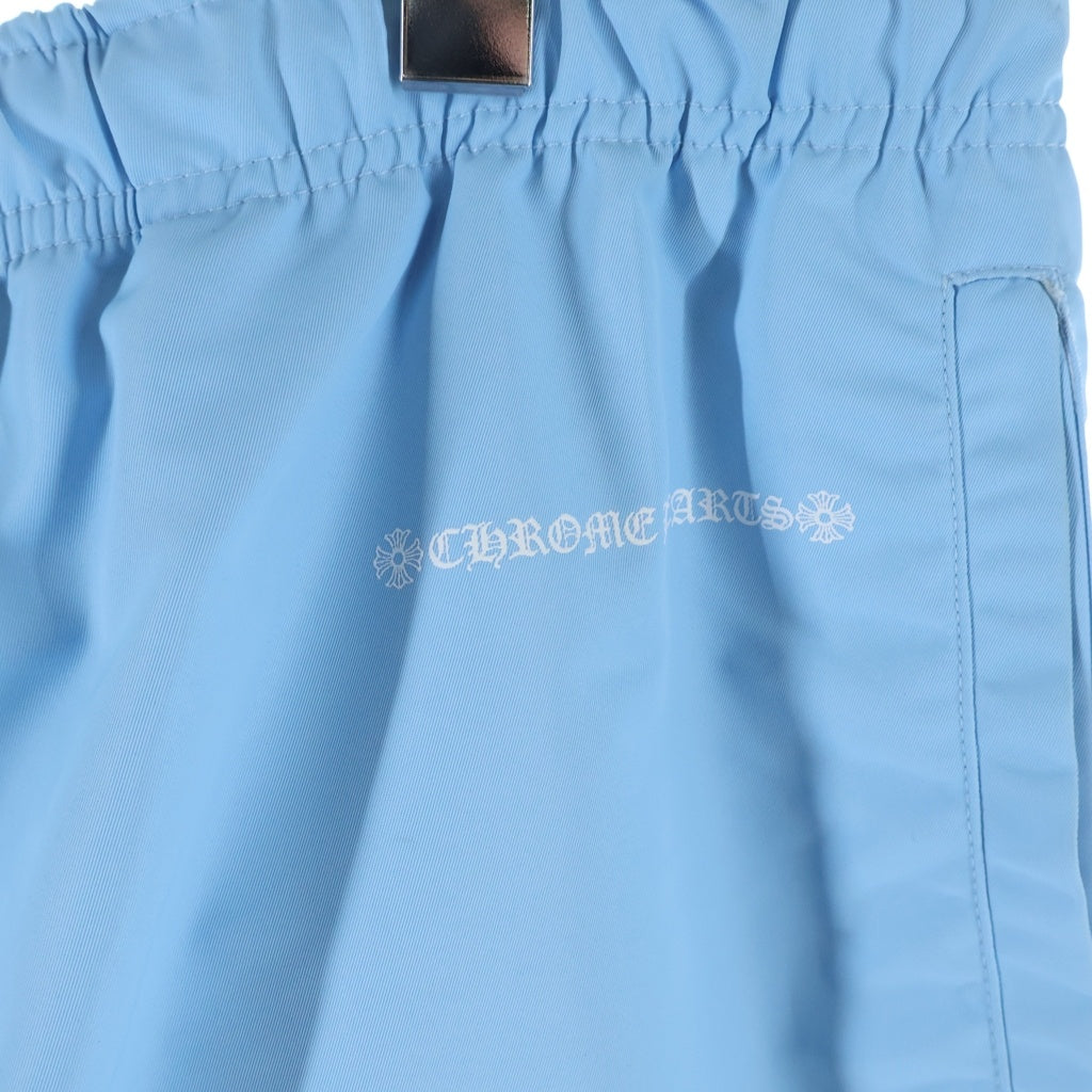CHROME HEARTS(クロムハーツ) MIAMI LIMITED U TRASH PICKUP PLS NYLN ナイロントラックロングパンツ ライトブルー