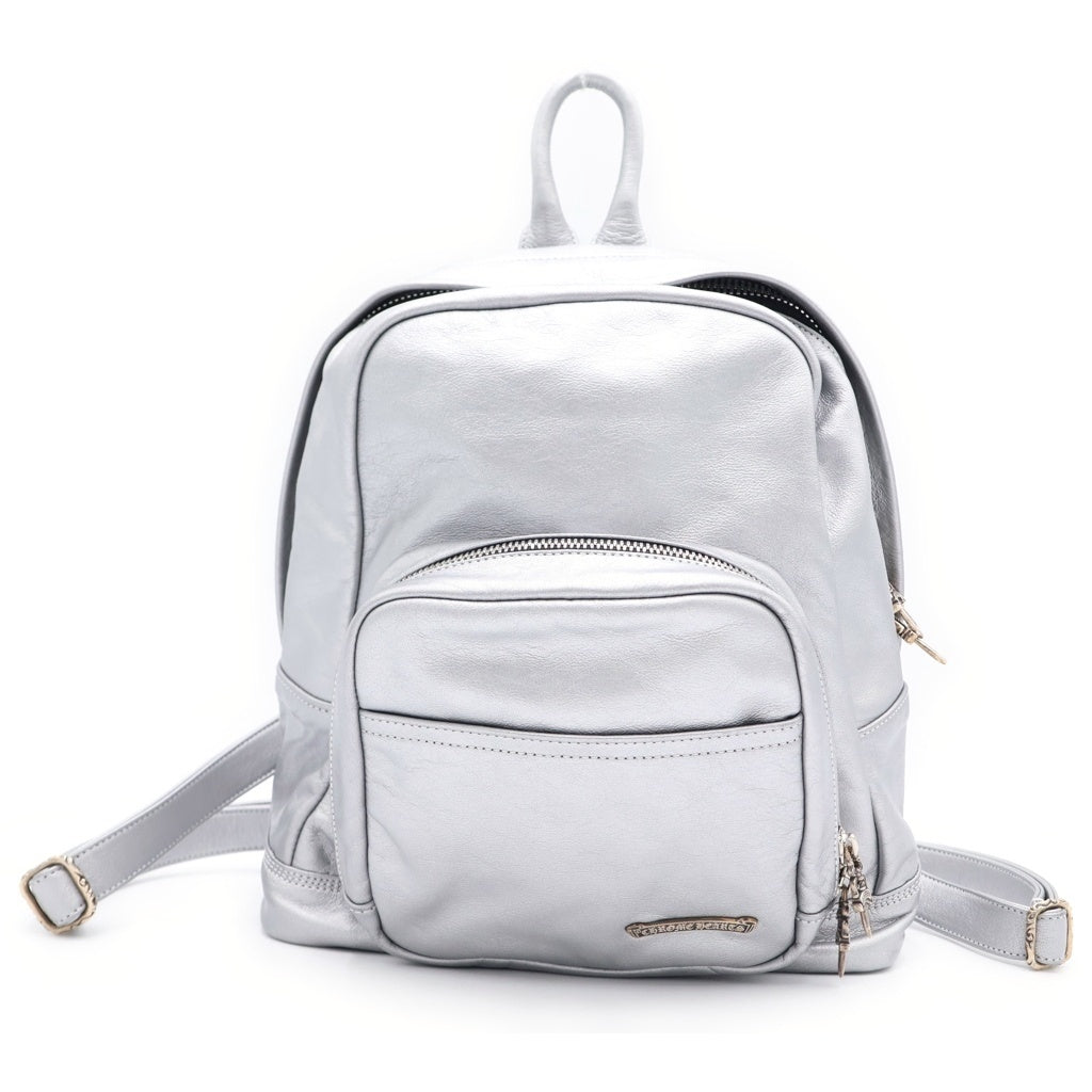 CHROME HEARTS(クロムハーツ) 7TH GRADE MINI レザー バックパック シルバー