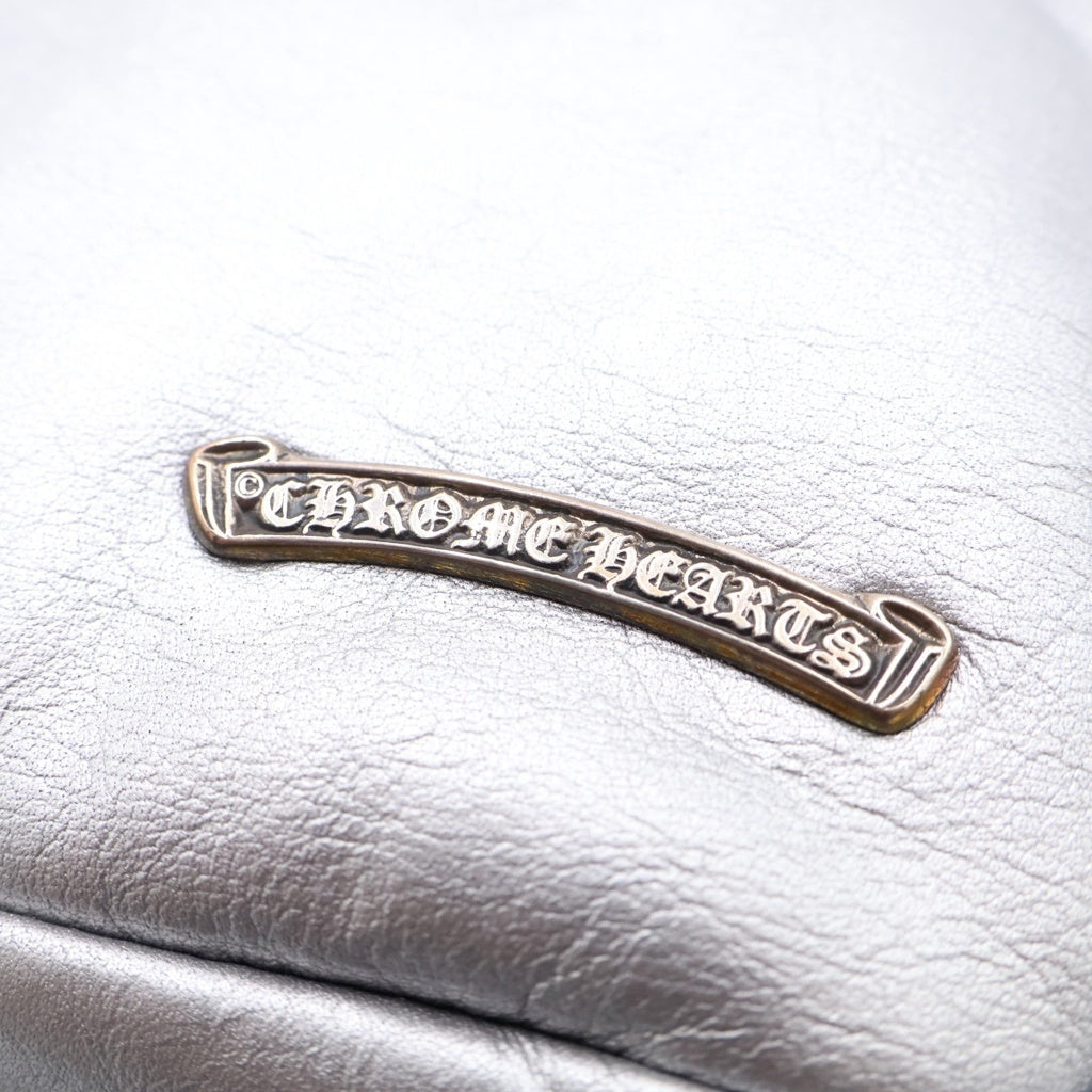 CHROME HEARTS(クロムハーツ) 7TH GRADE MINI レザー バックパック シルバー